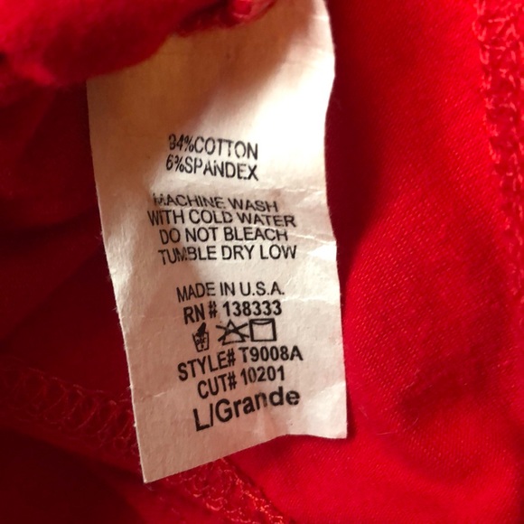 Red Bodysuit - Picture 6 of 8